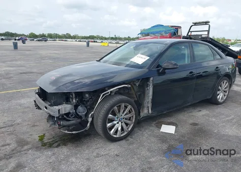 2017 Audi A4 2.0T Premium из США, поврежденный, VIN WAUGNAF40HN011379